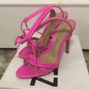 Hot pink Schultz heels